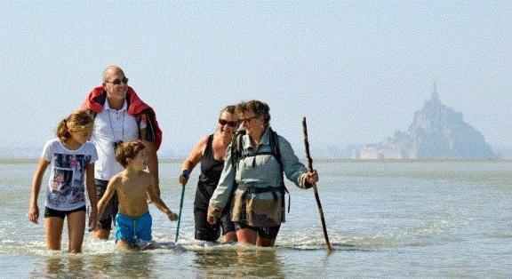 Baie Mt St Michel , Jullouville , Villa Caprice Rdc , 50 M Mer ,7 Pers , Pres Plage Dday Экстерьер фото