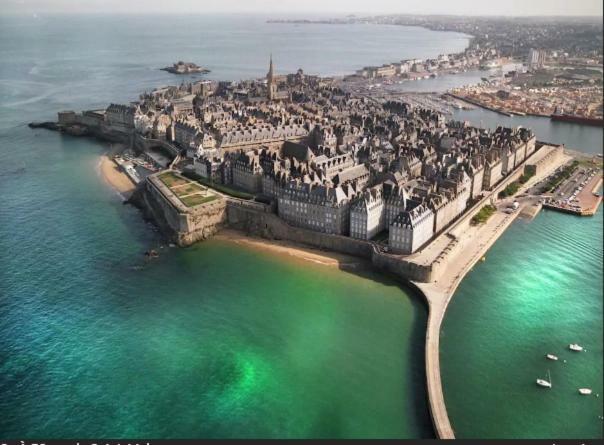 Baie Mt St Michel , Jullouville , Villa Caprice Rdc , 50 M Mer ,7 Pers , Pres Plage Dday Экстерьер фото